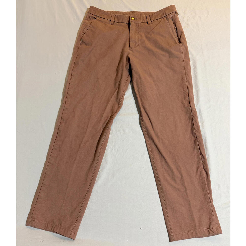 Lululemon Mens‎ Commission Cotton Slim Pant Size 31x26